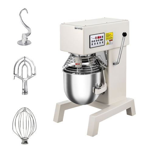 Batidora planetaria 10 L 750 W display digital GGM Gastro PRMS10