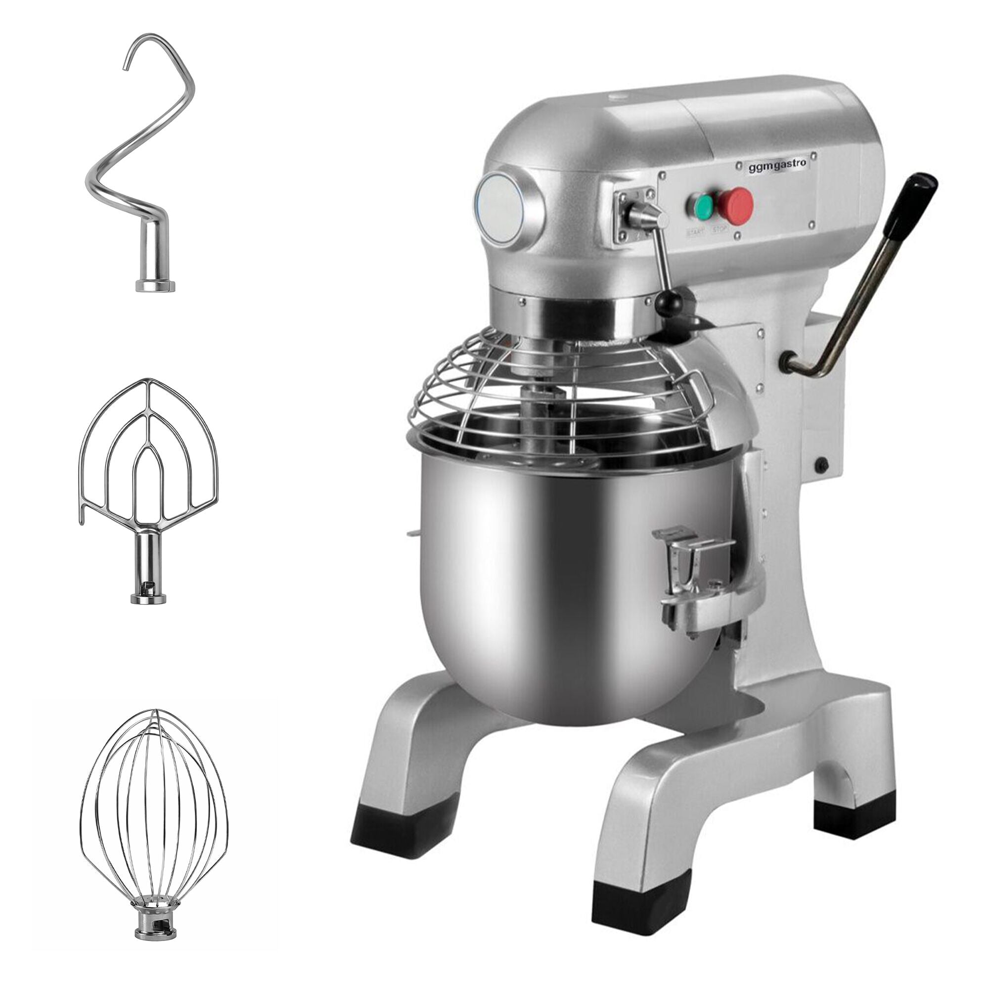 Batidora planetaria 20 L 1,1 kW 3 velocidades GGM Gastro PRMSH20