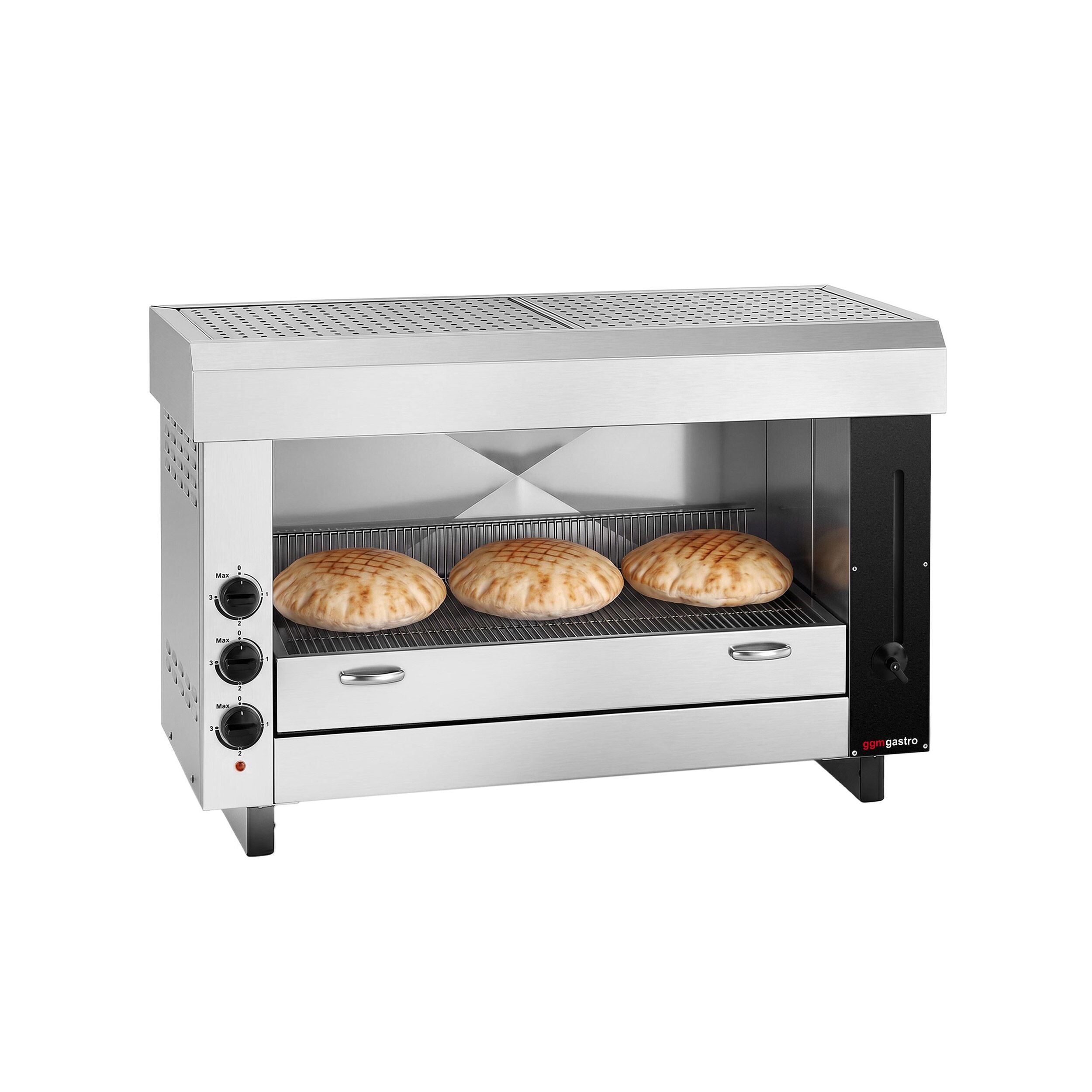 Salamandra eléctrica regulable en altura 6 kW 400 V GGM Gastro SMK3-E